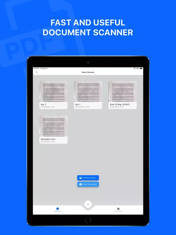 Express Scanner App - Pro Scan iPad  Ekran Görüntüleri