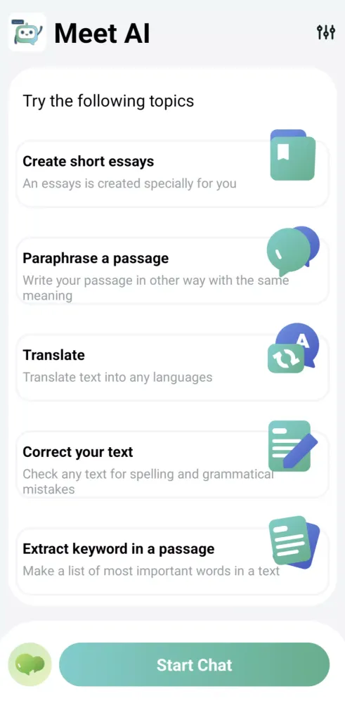 تصاویر Meet AI