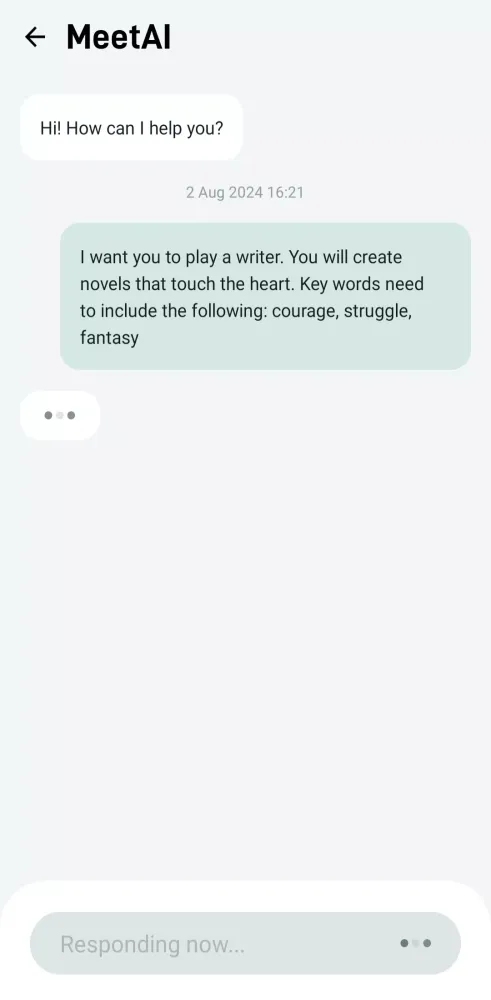 تصاویر Meet AI