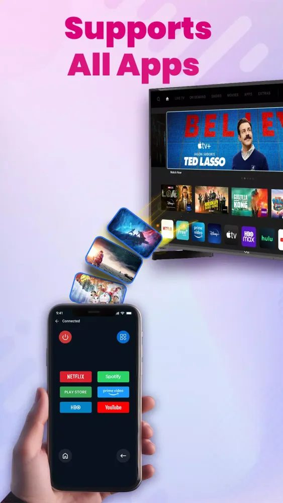 TV Remote control App Screenshots