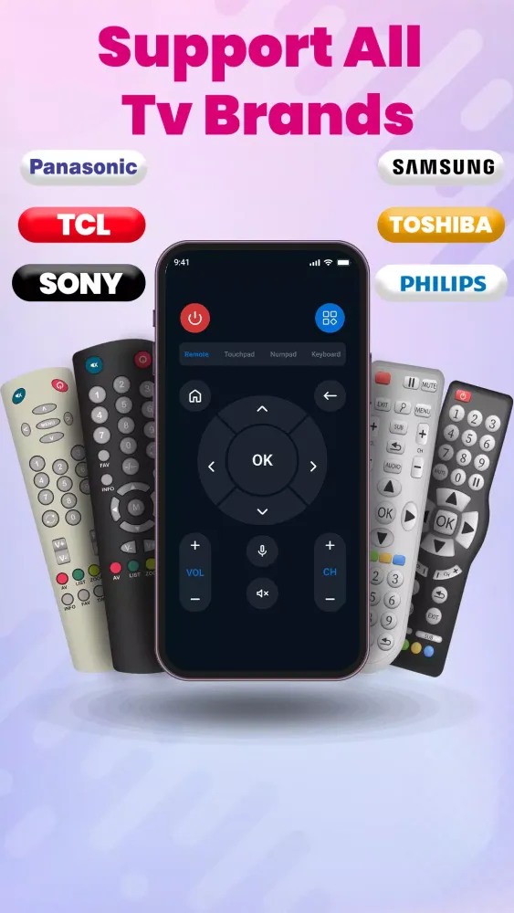 TV Remote control App Screenshots