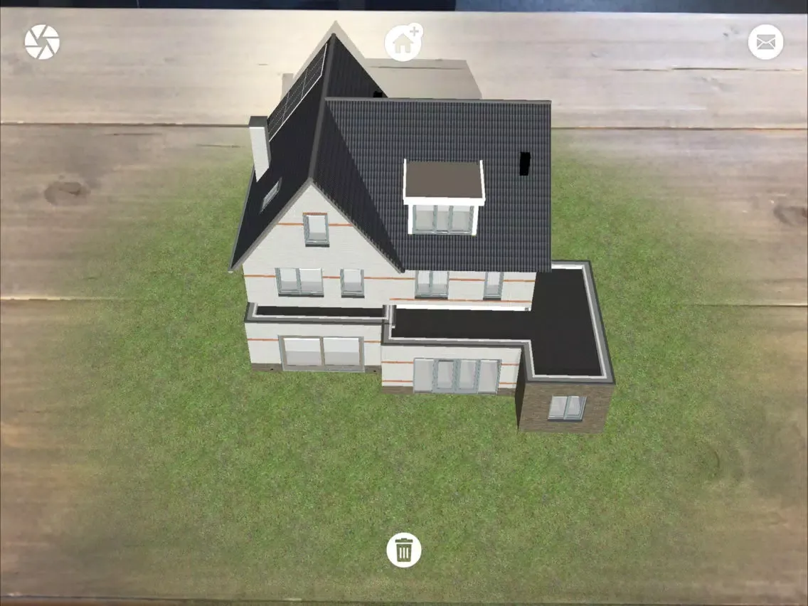 Tangkapan layar AR Huissen iPad 