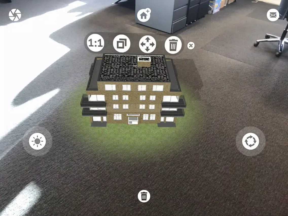 Capturas de pantalla de Van Wijnen AR iPad 