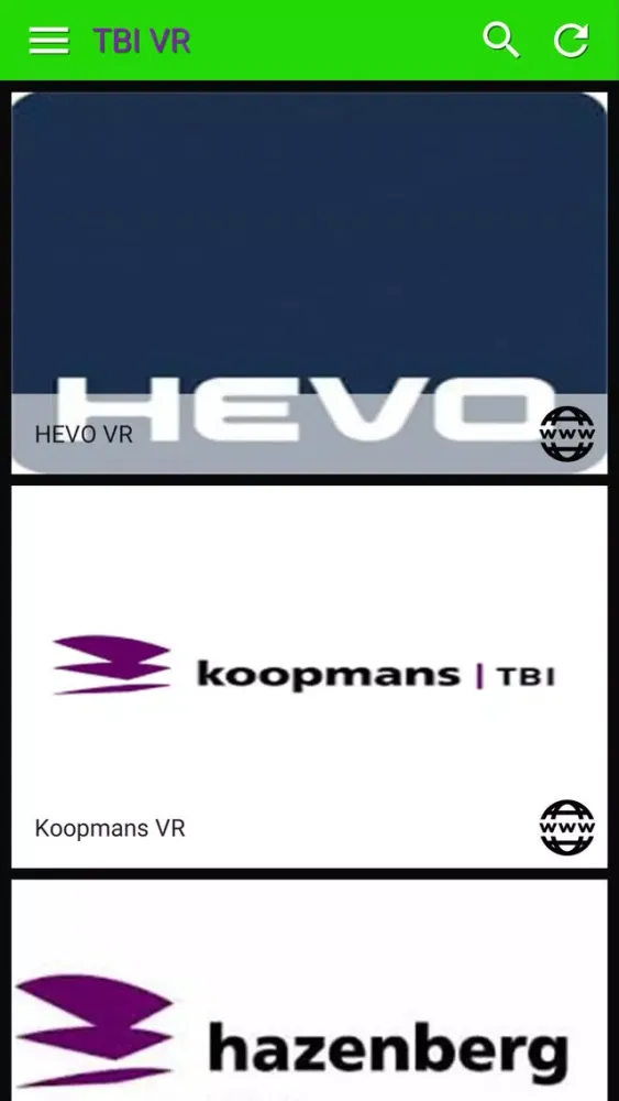ภาพหน้าจอของ TBI VR