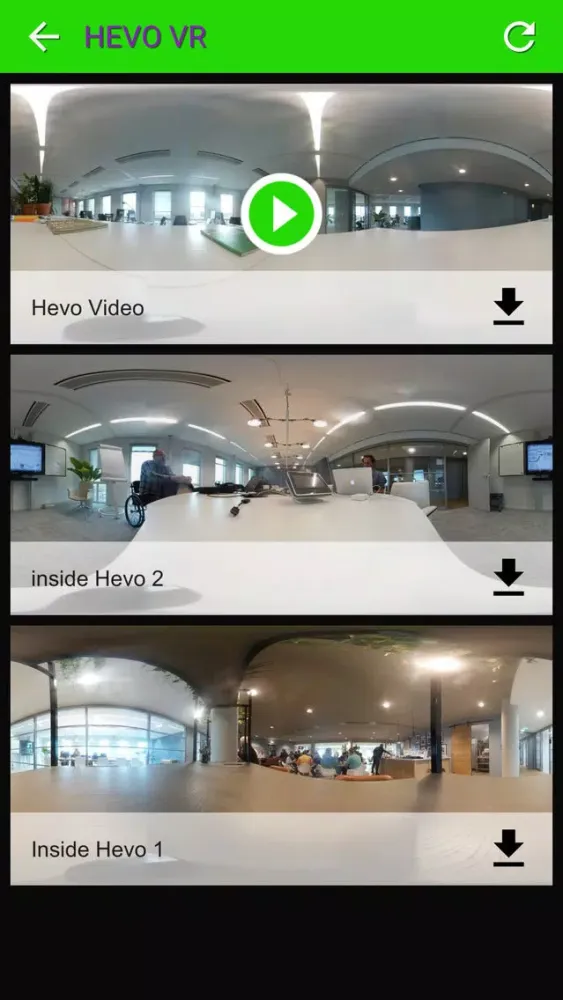 ภาพหน้าจอของ TBI VR