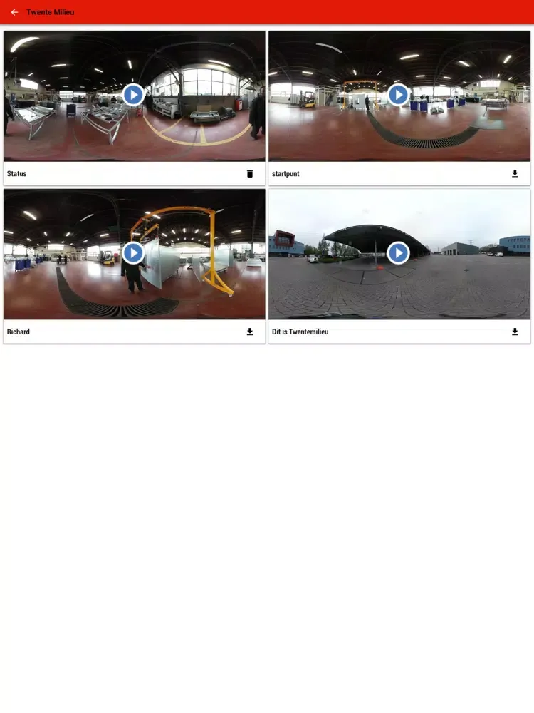 Captures d'écran de Werkplein Twente VR iPad 