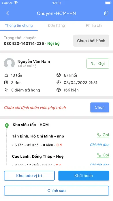 Smart Cargo TMS - ĐPV Screenshots