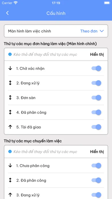 Smart Cargo TMS - ĐPV Screenshots