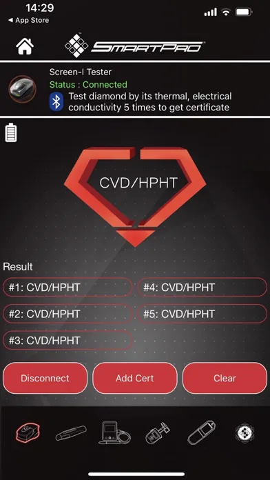 SmartPro Instrument Screenshots