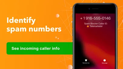 Capturas de tela do Spam Call Blocker: Stop Scam