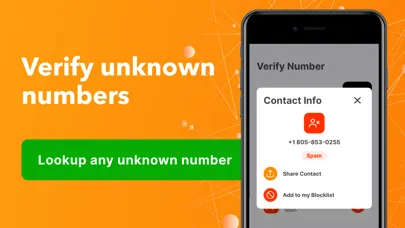 Capturas de tela do Spam Call Blocker: Stop Scam