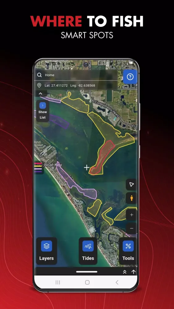 Smart Fishing Spots Screenshots