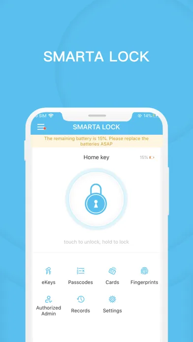 SMARTA LOCK Screenshots