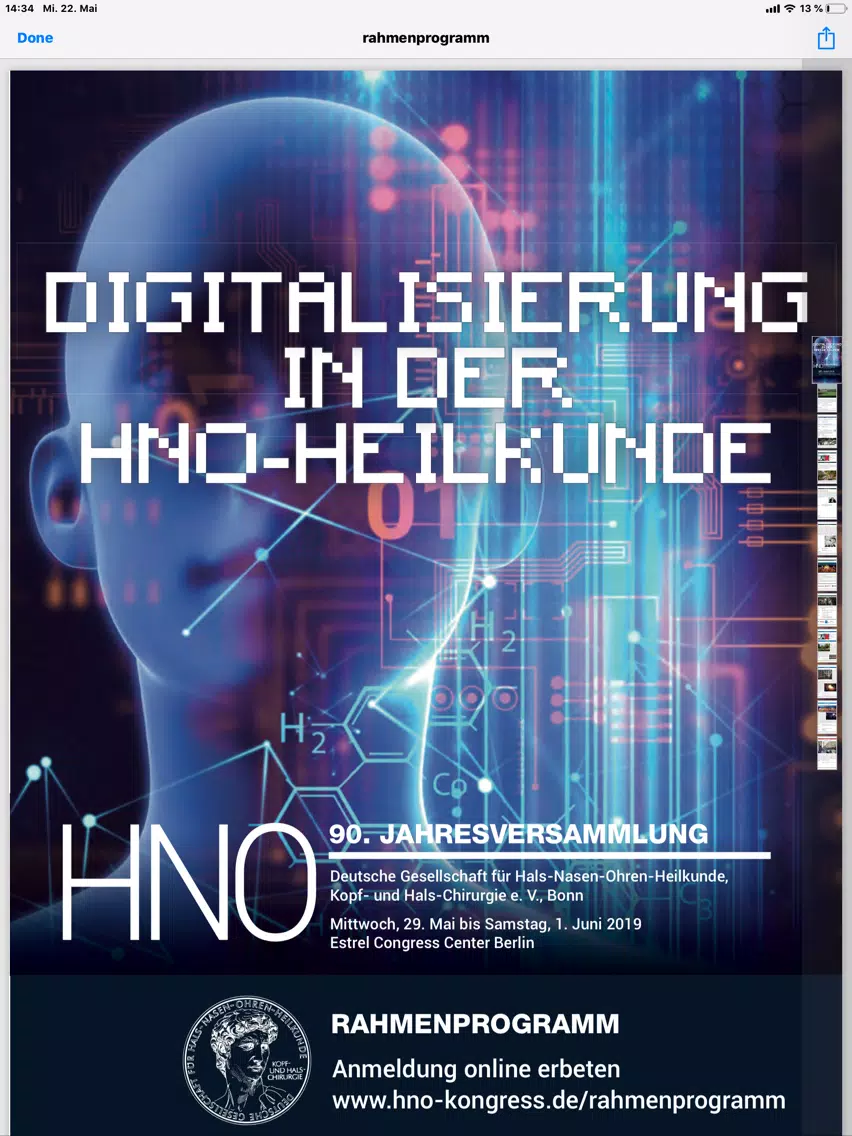 HNO 2019 iPad  Screenshots