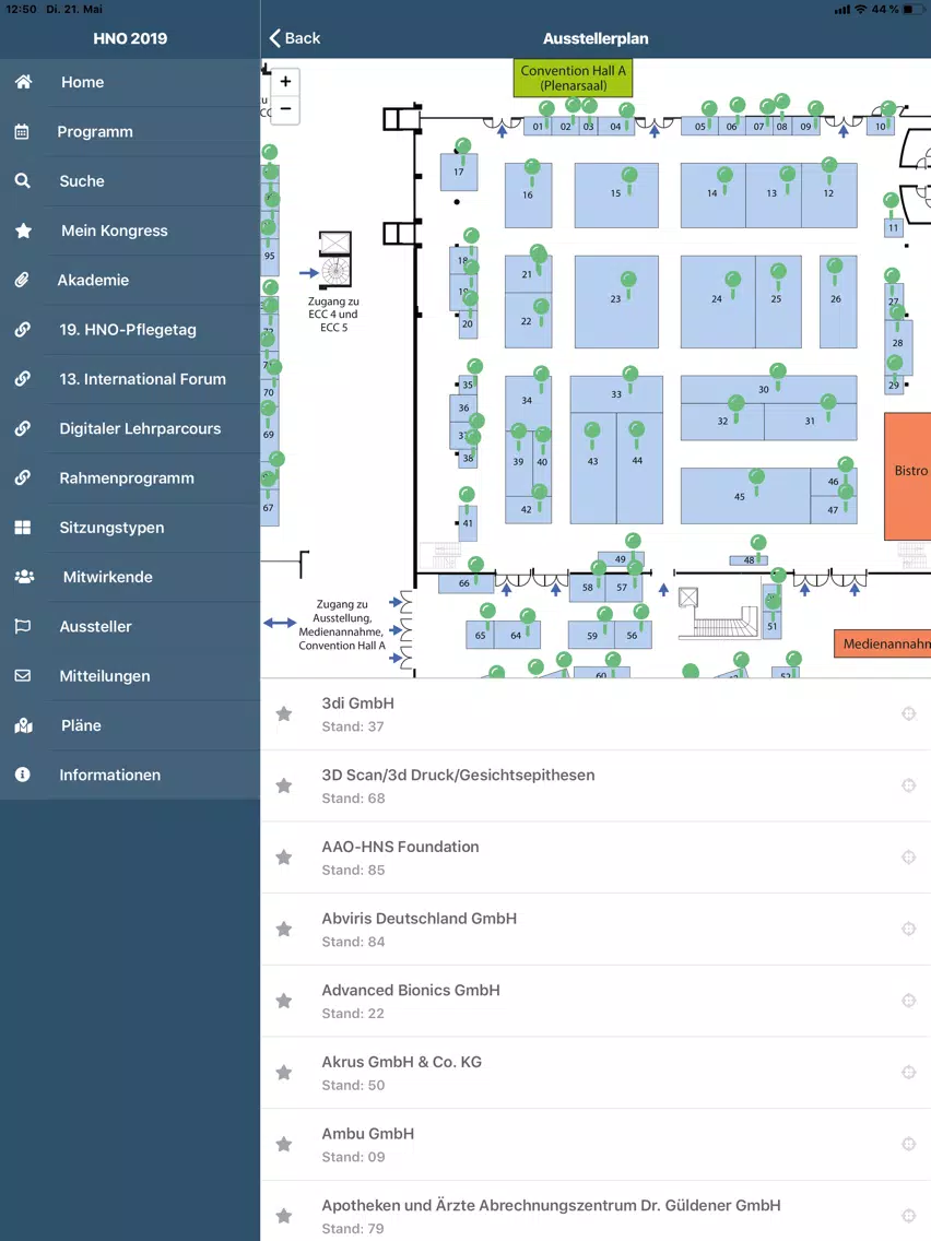 HNO 2019 iPad  Screenshots