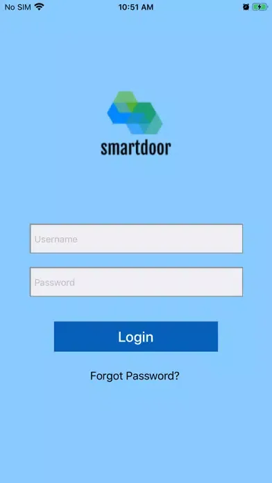 Capturas de tela do SmartDoor AAC