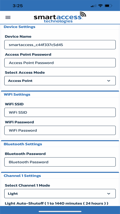 SmartAccess Technologies PLUS Screenshots