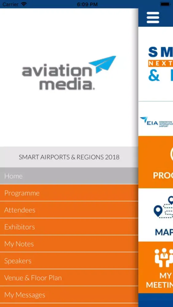 Captures d'écran de SMART Airports & Regions 2018