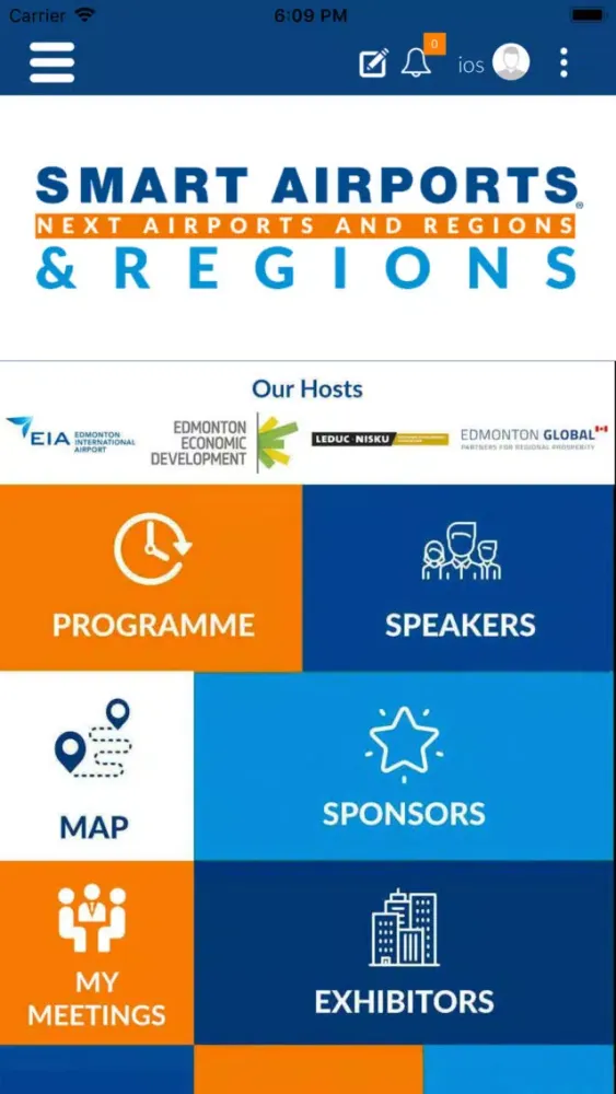 Captures d'écran de SMART Airports & Regions 2018