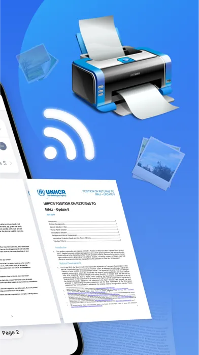 Captures d'écran de Smart Air Printer Master App