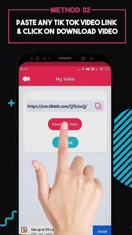TikTok Downloader স্ক্রিনশট