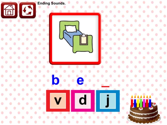 Tangkapan skrin ABC 3 Letters Kids Phonics Fun iPad 