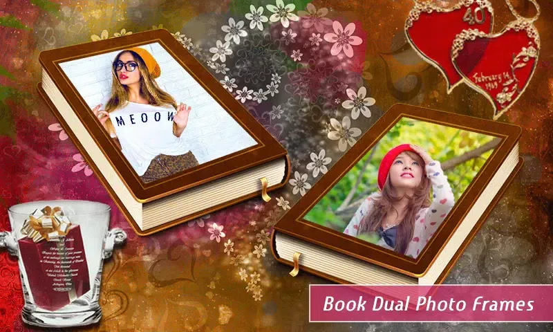 Book Dual Photo Frame स्क्रीनशॉट