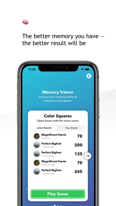 Capturas de pantalla de Memory Trainer