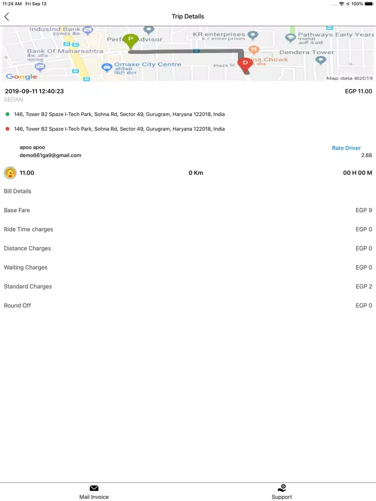 Smart Bee Taxi iPad  Ekran Görüntüleri