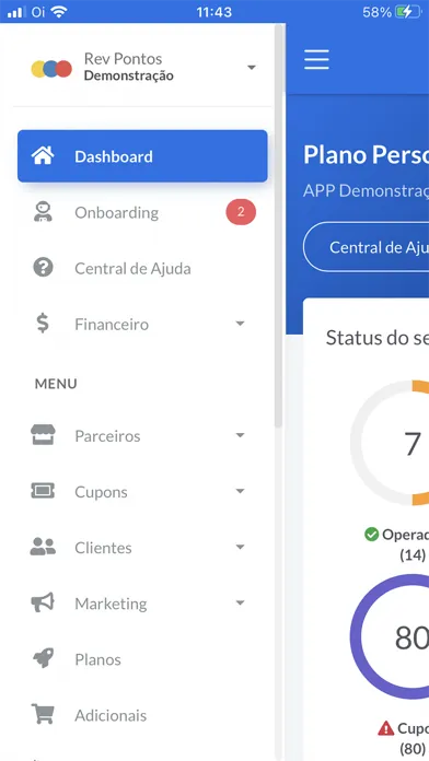Smartbis - Painel de Controle 스크린샷