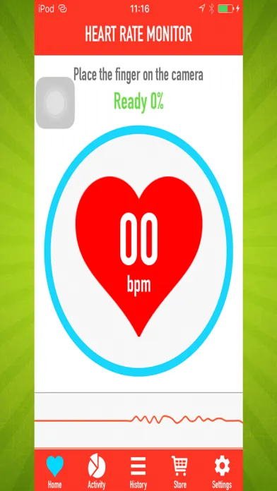 Capturas de tela do Heart Rate Measurement Real-time detection