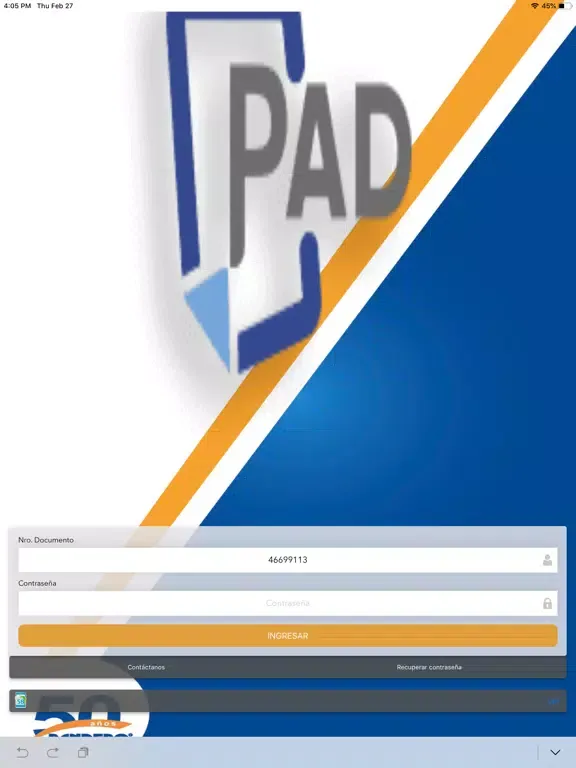 Zrzuty ekranu Pandero Smart Boleta iPad 