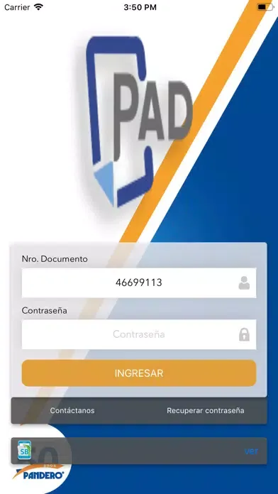 Zrzuty ekranu Pandero Smart Boleta