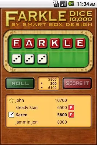 Farkle Dice Screenshots