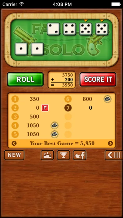 Farkle Solo - Free Screenshots