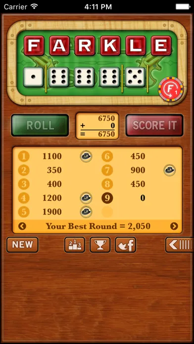 Farkle Solo - Free Screenshots