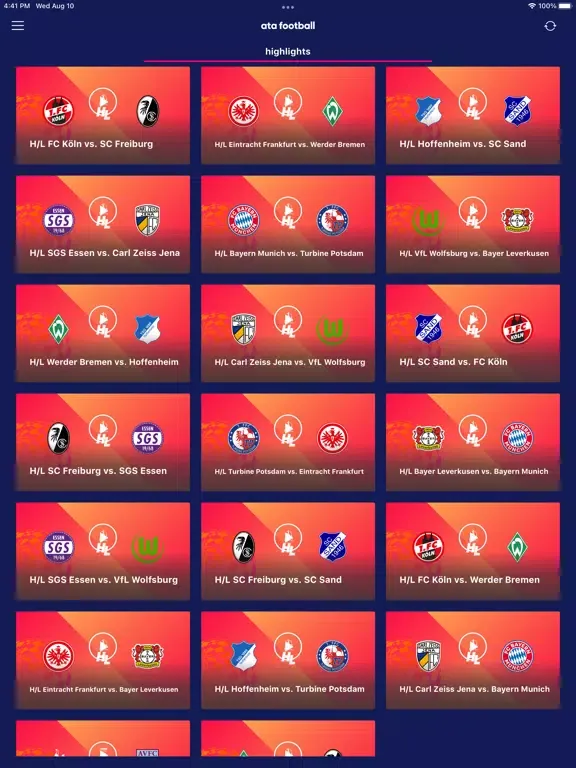ata football iPad  स्क्रीनशॉट