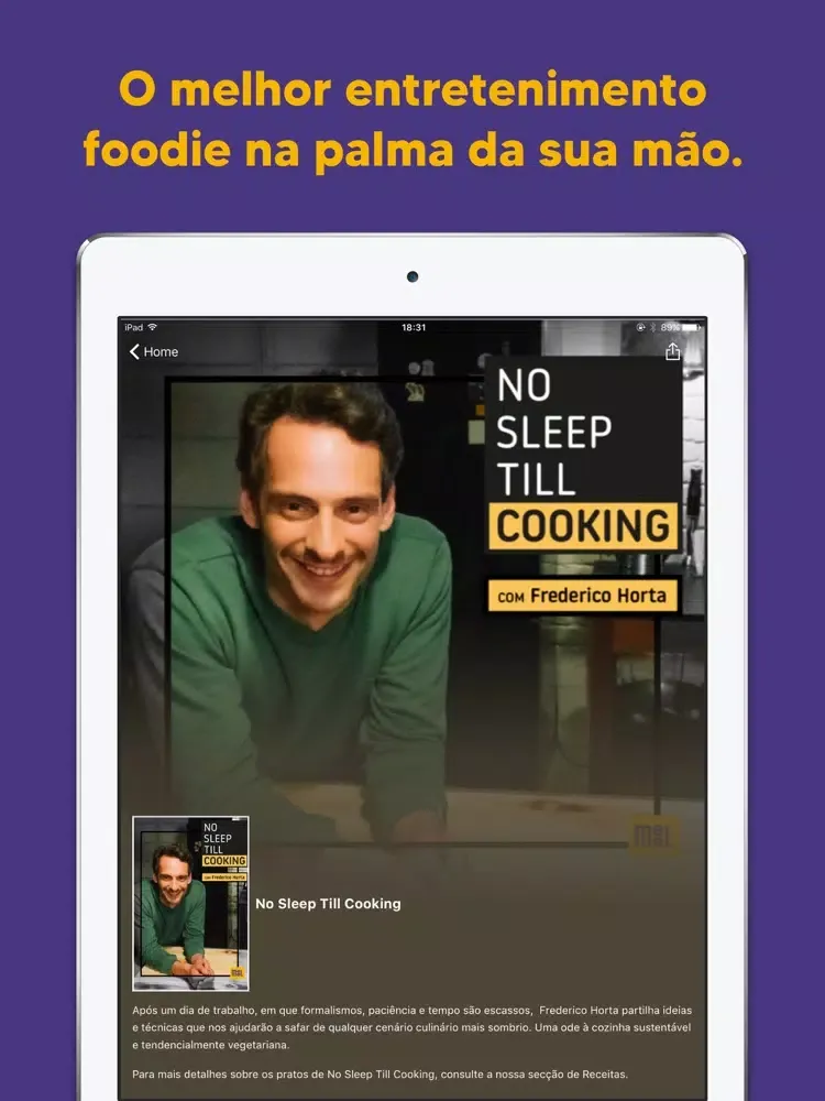 Скриншоты Meel TV iPad 