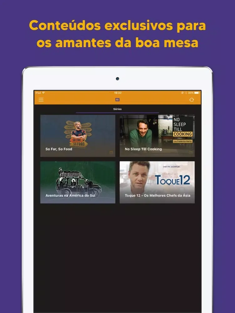 Скриншоты Meel TV iPad 