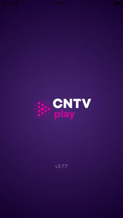Capturas de tela do CNTV Play