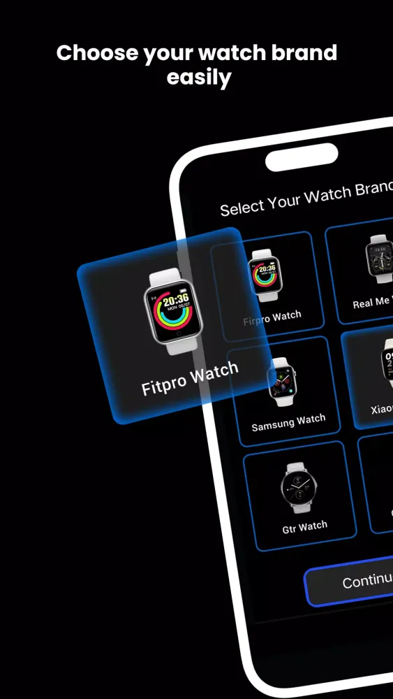 Captures d'écran de Smart Bracelet Fitpro App