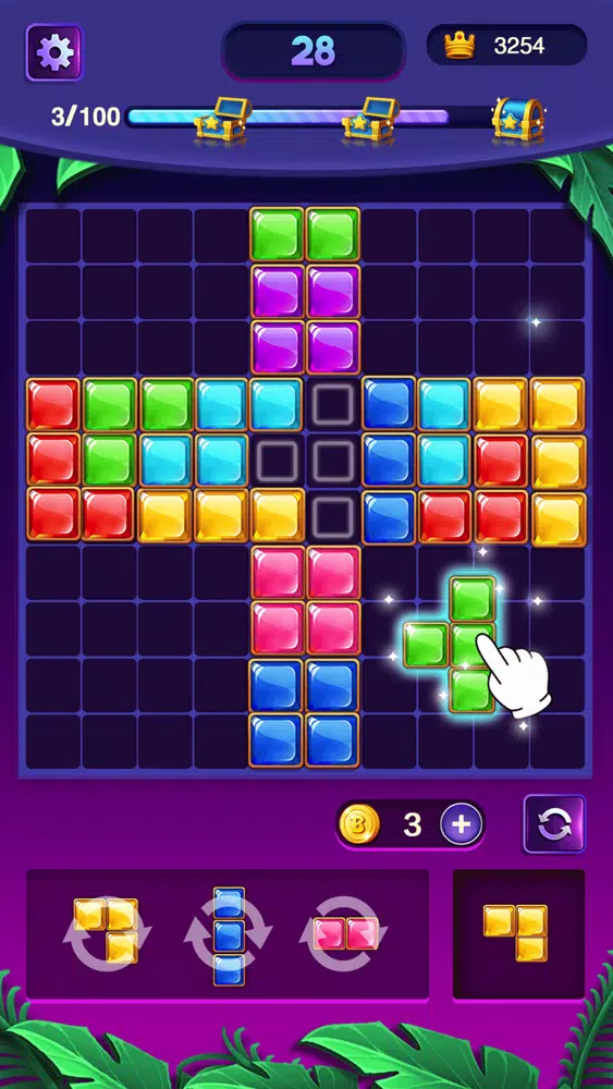 Screenshot di Block Gem - Classic Puzzle