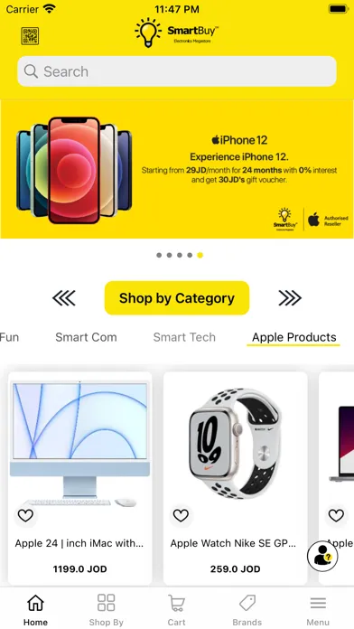 Capturas de pantalla de SmartBuy™ Electronics