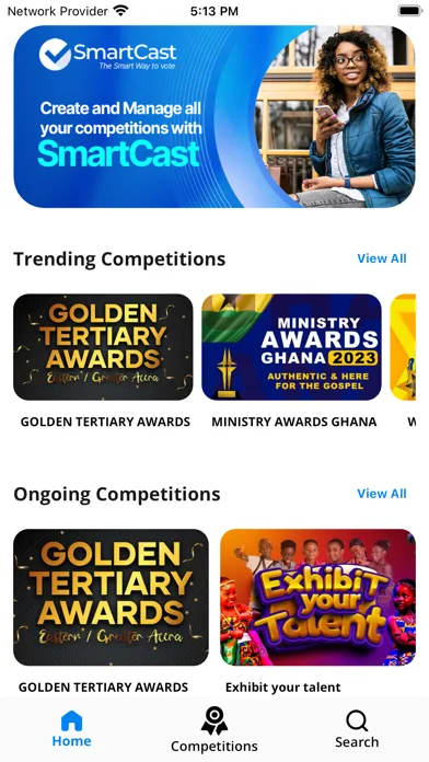 SmartCast: Voting App by Nalo سکرین شاٹس