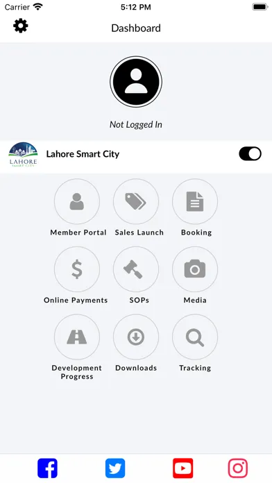 Tangkapan layar Smart City Digital