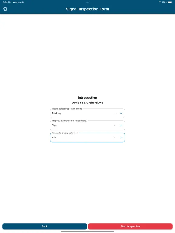 SCS CalTrans Inspections iPad 应用截图