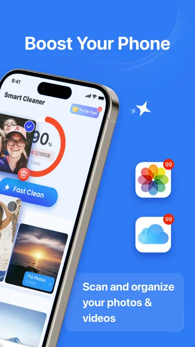 Smart Cleaner : Freeup Storage 스크린샷