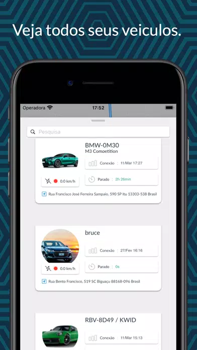 Xtrack100 GPS سکرین شاٹس