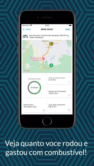 Xtrack100 GPS 스크린샷