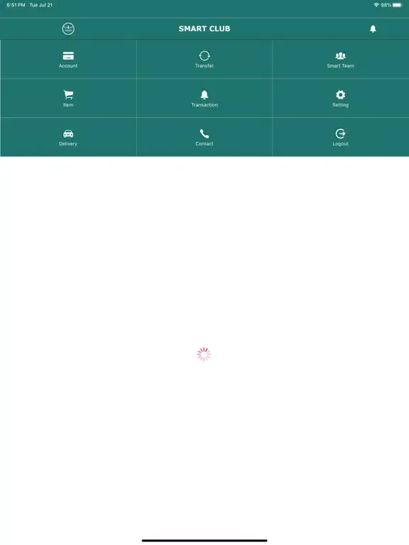 تصاویر Smart Club App iPad 